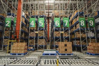 能達倉儲 重型立體倉庫貨架解決方案，15米庫房立庫高位貨架實現數萬貨位密集存儲